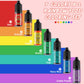 Cherrysea Food Coloring Set - 14x12ml Edible Liquid Dye for Baking, Gluten Free, 0.4 Fl Oz Bottles