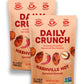 Daily Crunch Sprouted Almonds, 5 Ounce Resealable Bags (Nashville Hot, 2 Pack) Packaging May Vary - Sprouted And Dehydrated For