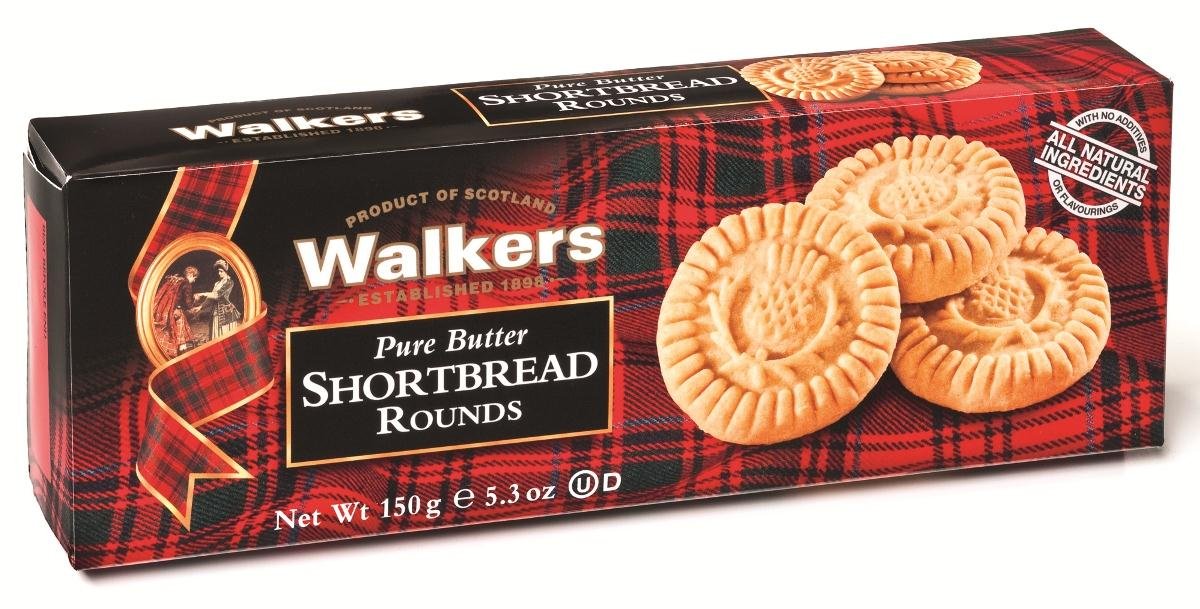 Walkers Pure Butter Shortbread Rounds