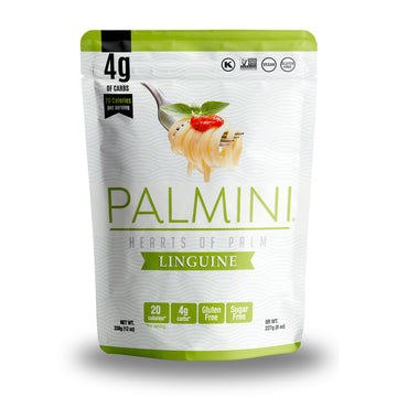 Palmini Linguine Pasta - Low-Carb, Gluten Free, Vegan, Non-GMO - 12 Ounce (Pack of 1)