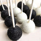 Sanding Sugar Black Edible Sugar Sprinkles Sanding Sugar For Cake Decorating, Sparkling Edible Crystal Candy For Wedding Party B