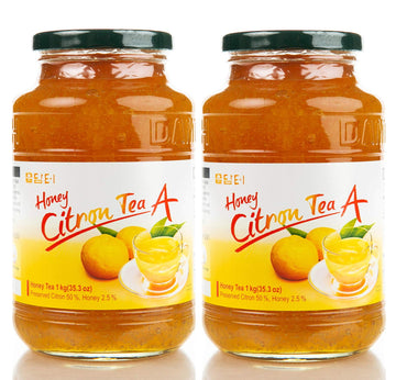 Damtuh Korean Honey Citron Tea Yuja Preserves - Natural Sweetness, No Artificial Additives, Perfect for Tea, Jam, or Salad Dress