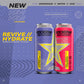 Rockstar Recovery Energy Drink, Raspberry Lemonade, 16 fl oz Cans, 12 Pack, 160mg Caffeine, Electrolytes, Hydration