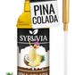 Syruvia Pina Colada Syrup - Premium Flavoring Syrup for Tea, Italian Sodas, Beverages, Desserts, Ice Cream, Cocktails & Mocktail