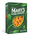 Marys Gone Cheezee Plant-Based Crackers, Cheese & Herb Flavor, Vegan, Dairy Free, Toasty and Tangy Organic Snack, 4.25 Ounce (Pa