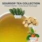 INJOY YOUR VITALGRI:N Soursop Leaf Tea Blend with Licorice Root, 5.22oz, Natural Herbal, Re-Steep Whole Leaf, No Sugar Added