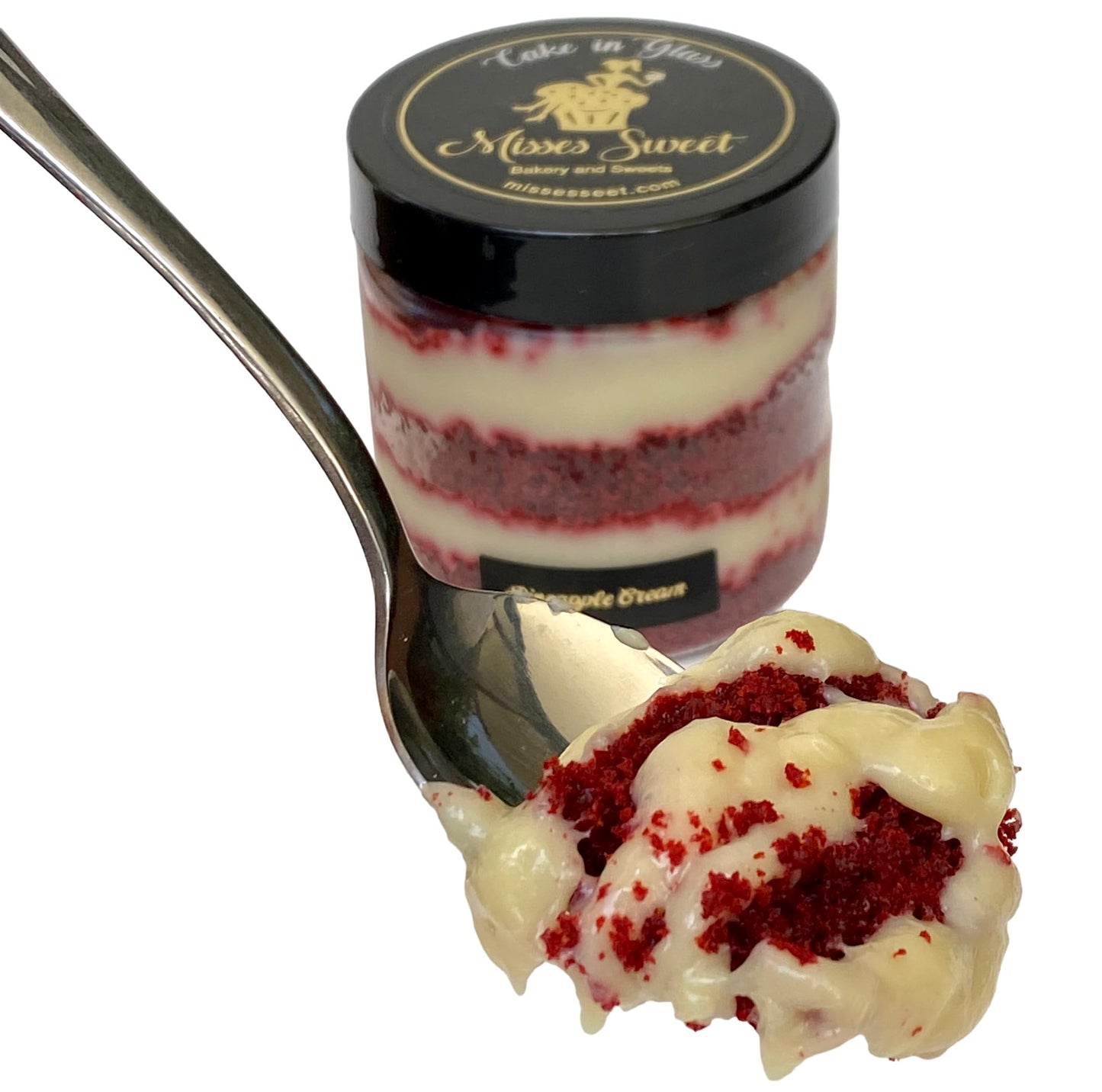 Gourmet 2 Cakes In A Jar Set - Duo Chocolate Cake With Special Traditional And Whites Belgian Choco Brigadeiros - Red Velvet Fla