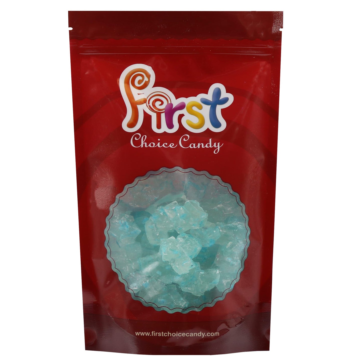 Firstchoicecandy Rock Candy Strings 1.5 Pound Bulk Bag (Light Blue Cotton Candy)