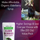 Pristine Nutri Organic Dried Elderberries | Non-GMO, Wildcrafted | 16 oz
