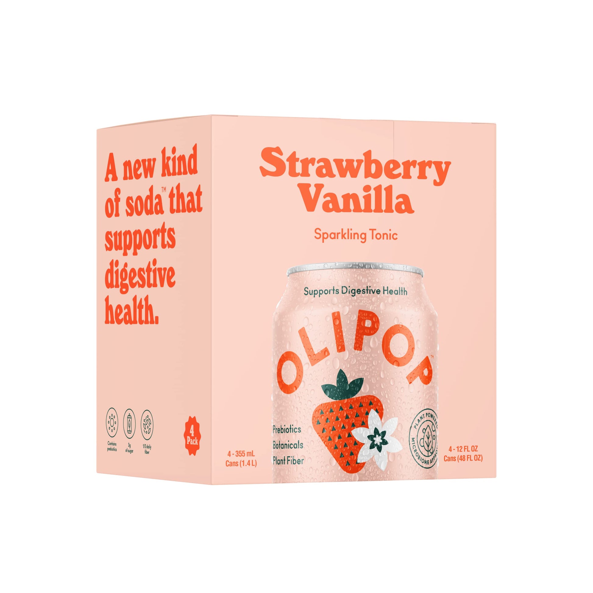 Olipop Spk Tnic Strawvan (6X4.00)