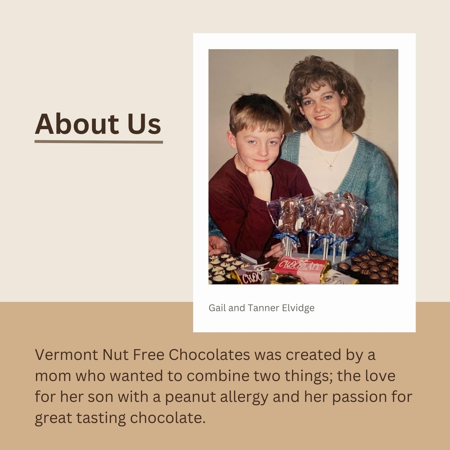 Vermont Nut Free Chocolates Solid Milk Chocolate Santa - Nut Free & Kosher, Holiday Chocolate Santa Gift, Perfect Stocking Stuff