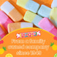 Smarties Squashies Mixed Fruit Flavor - Peanut Free  Gluten Free & Fat Free Gummy Candy - Perfect for Birthday & Halloween Party Favors chewy candy - 5 oz Candy Bags (Pack of 3)