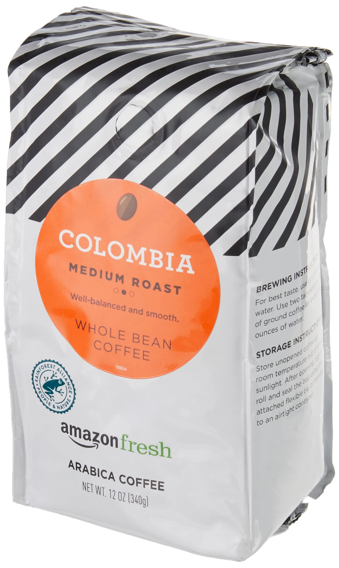 large online retailer Fresh Colombia Whole Bean Coffee, Medium Roast, 12 Ounce