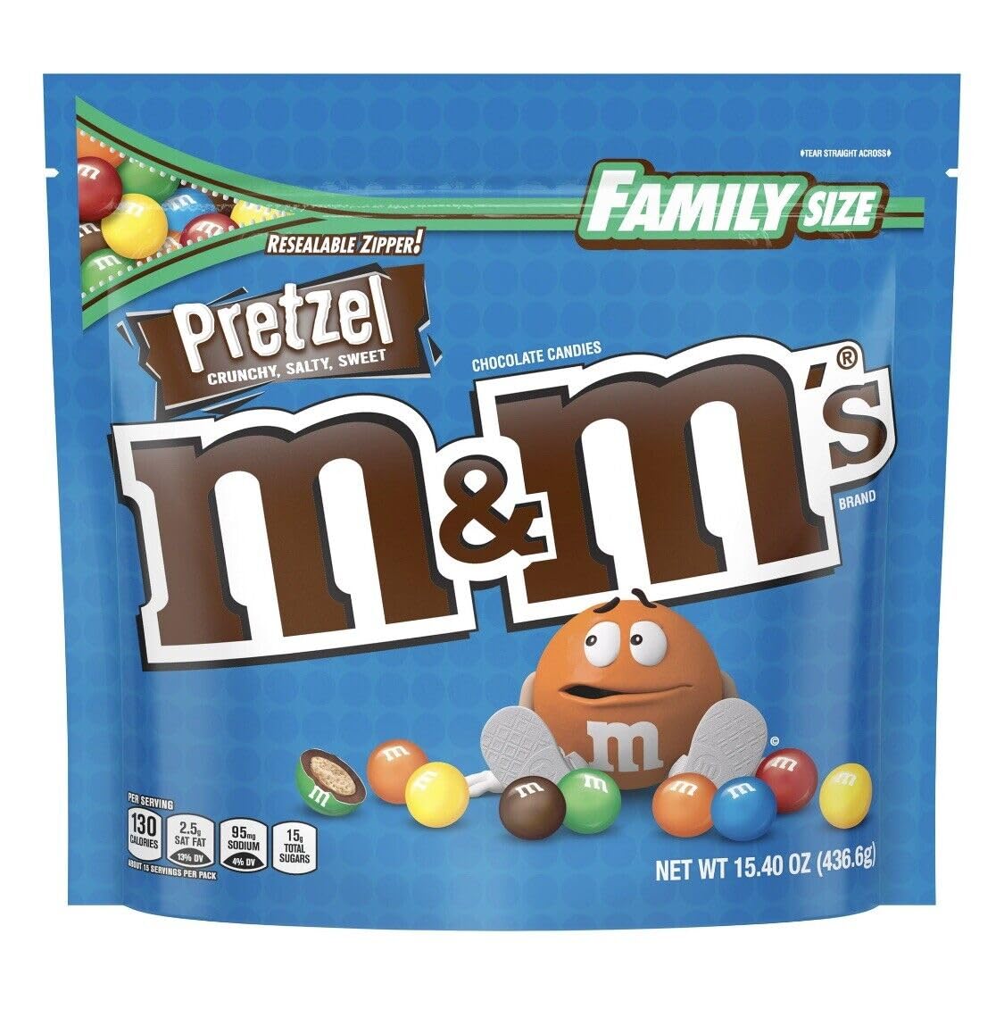 M&MS Pretzel Chocolate Candies, 15.4 oz