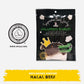 Supreme Beef Jerky, Halal Beef Jerky, Zabiha Halal Certified Beef, Handcrafted Gourmet Meat Snacks, 2.5 Oz Jalapeno Garlic, B2G1