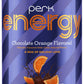 Perk Energy Original Chocolate Orange Flavored (20 Servings) - Gluten Free  Soy Free and Peanut Free