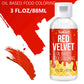 YumCraft Oil Based Food Coloring for Chocolate, 3 Fl Oz, Vibrant Red Velvet Color, Ideal for Baking and Frosting