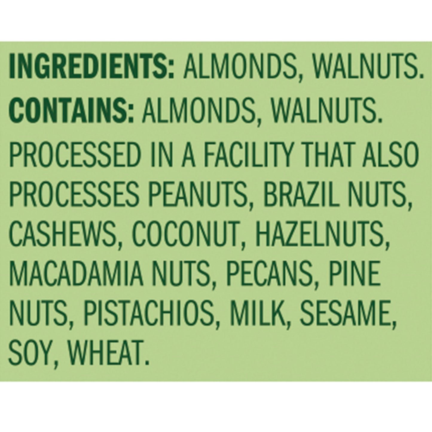 Emerald Nuts, Almonds & Walnuts Natural, 5 Oz (Pack Of 4)