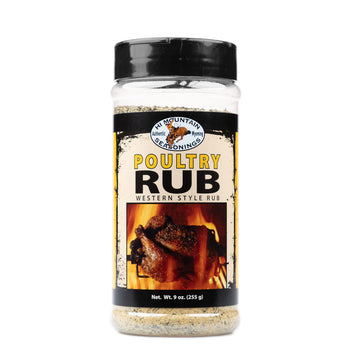 Hi Mountain Seasoning | POULTRY RUB | Western Style BBQ Rub for Poulry | Poultry Seasoning | Delicious on Chicken, Turkey, Water