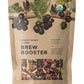 Raw Brewing Company Kombucha Brew Booster - Organic Elderberry Currant Blueberry Blend, Loose Leaf, 4 Ounce, Caffeine Free