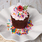 Rainbow Jimmies Sprinkles, Rainbow Sprinkles For Cake Decorating, Edible Sprinkle Mix For Baking, Ice Cream Toppings, Cupcakes,