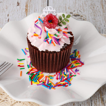 Rainbow Jimmies Sprinkles, Rainbow Sprinkles For Cake Decorating, Edible Sprinkle Mix For Baking, Ice Cream Toppings, Cupcakes,