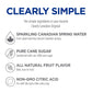 Clearly Canadian Sparkling Spring Water, Summer Strawberry Flavor, 12 Pack of 11 Fl Oz Bottles
