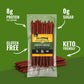 TILLAMOOK COUNTRY SMOKER Hunters Sausage Smoked Sticks, 16 Ounce, Low Carb, High Protein, Bulk Pack (36 Count)