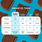 AWAKE - Caffeinated Chocolate Bites - Mint Dark Chocolate  50 Bites - 50mg Caffeine - Individually Wrapped Energy Bites - Coffee Alternative - Fairtrade  Gluten Free  Non GMO - 0.48oz