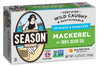 Season Skinless And Boneless Fillets Of Mackerel In Olive Oil 4.375-Ounce Tins (Pack Of 6)