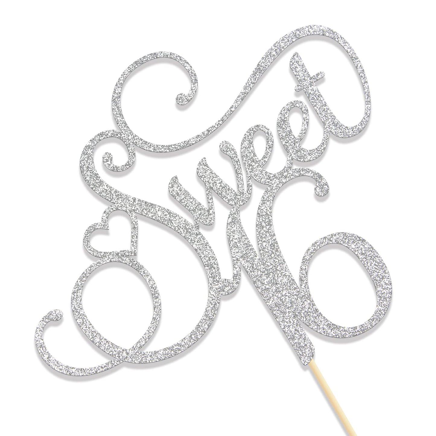 Kakaswa Sweet 16 Cake Topper, Happy 16Th Birthday Party Supplies, Sweet Sixteen Theme Party Decorations, Cheers To 16 Years Birt