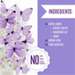 Sugar Robot Edible Butterflies - Purple Pastel Cake Toppers, 1.75 Rice Paper, Made in USA