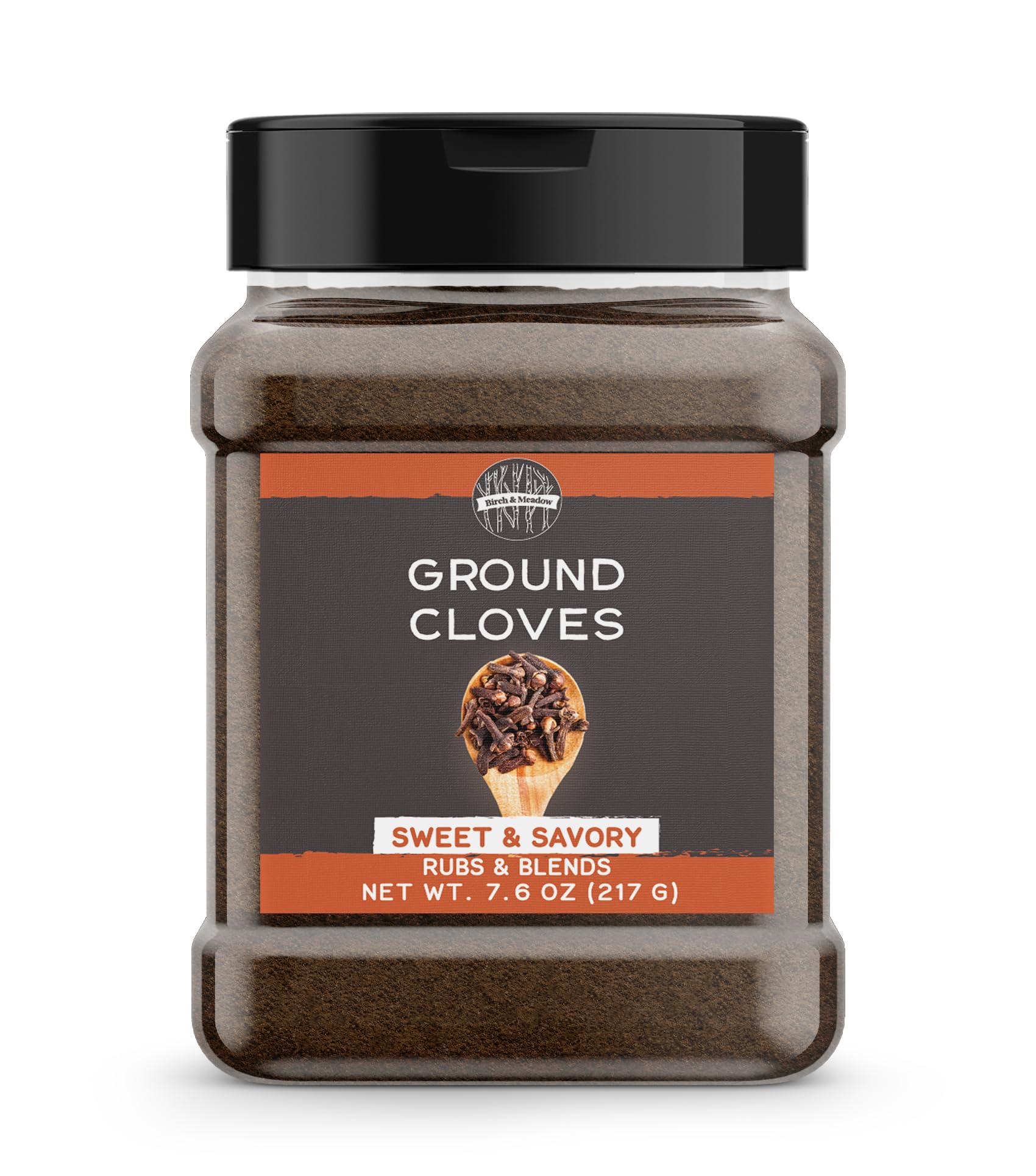 Birch & Meadow Ground Cloves, 7.6 oz, Rubs & Blends, Sweet & Savory