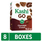 Kashi Go Cold Breakfast Cereal, Fiber Cereal, Vegan Protein, Chocolate Crunch (8 Boxes)