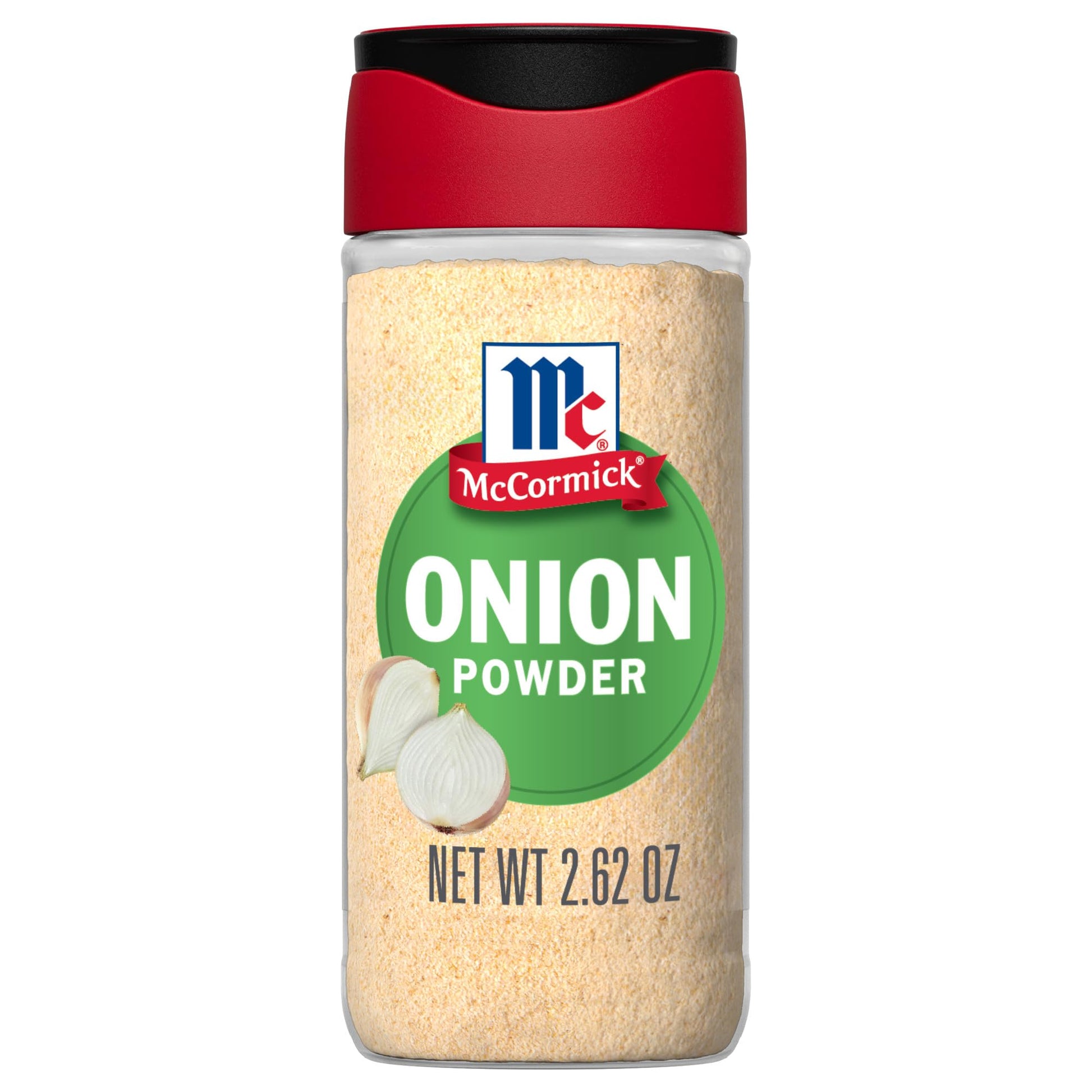 McCormick Onion Powder, Non GMO, Made with Fresh, Whole, Onions, For Bringing Consistent Onion Flavor to Meals & Recipes, 2.62 o
