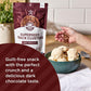Manitoba Harvest Superseed Snack Clusters, Dark Chocolate - 5g Plant Based Protein and 5g Omegas 3 & 6 per 30g Serving - Non-GMO
