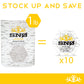 Lemon Xylitol Candy Chips - Sn 1Lb Bag- Sugar-Free Candy With Only 2 Ingredients | Low Carbs, Diabetic-Friendly, Non-Gmo, Vegan,