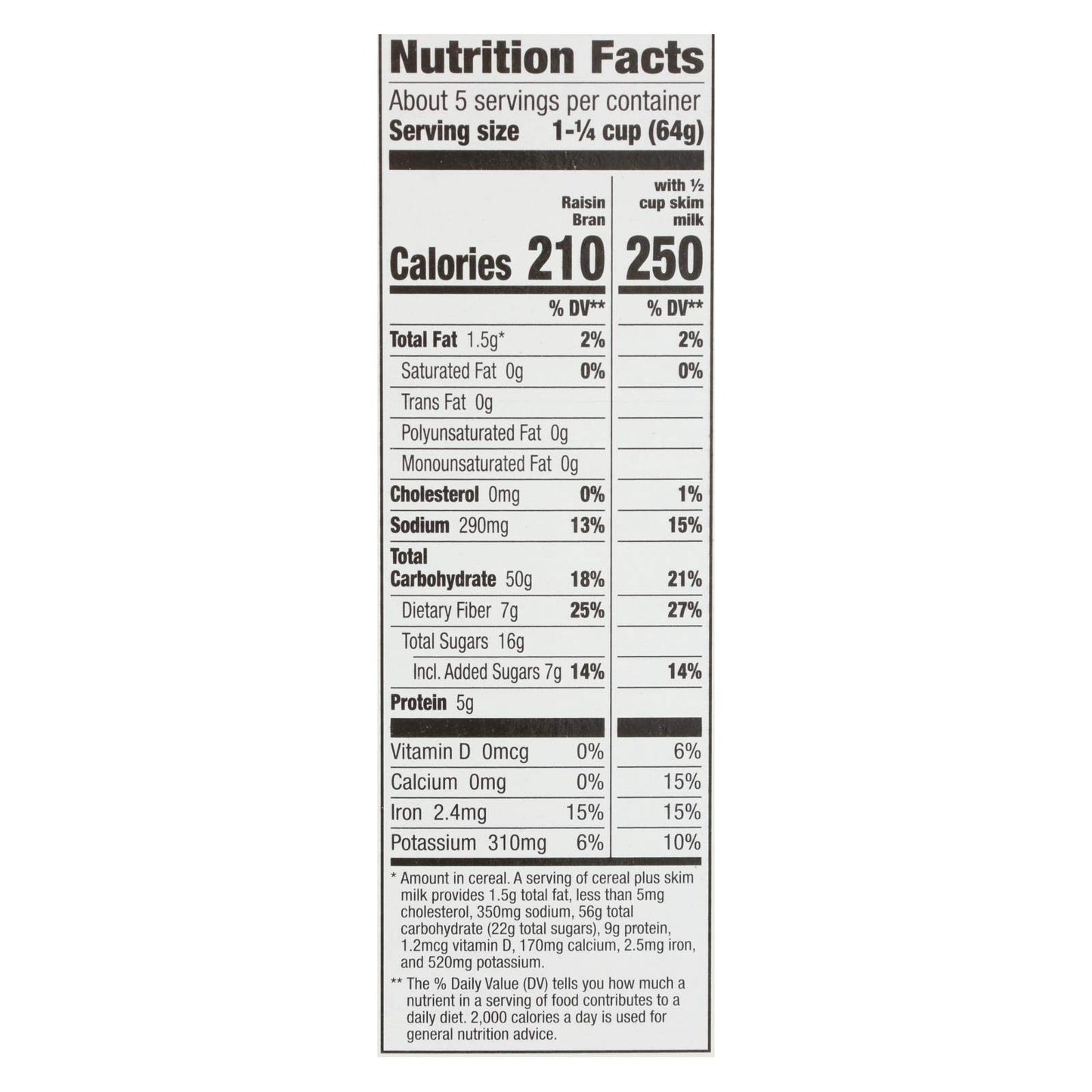 Cascadian Farm Raisin Bran (10X12Oz)