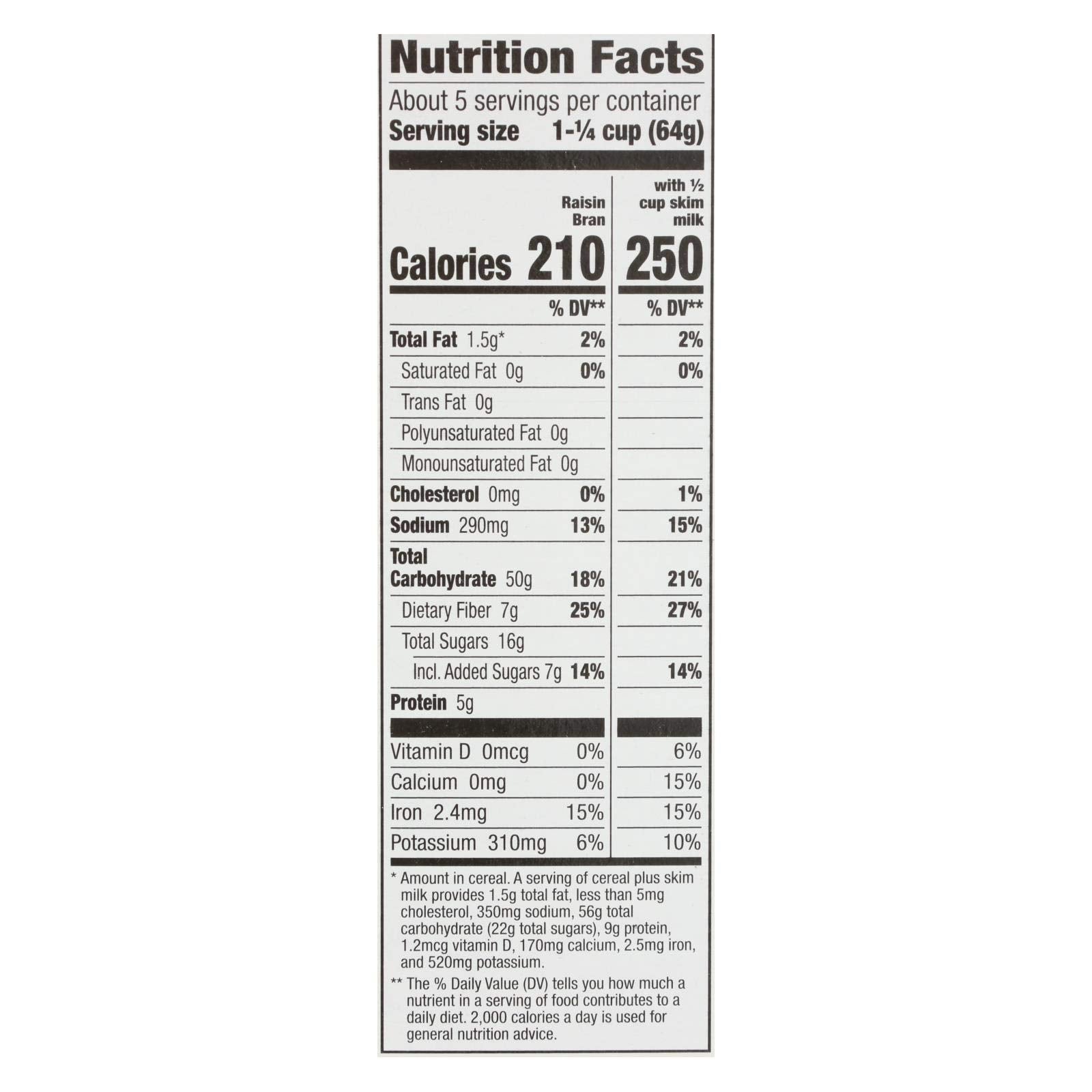 Cascadian Farm Raisin Bran (10X12Oz)