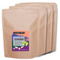 Wilderness Poets, Organic Blanched Almonds - Whole California-Grown Almond Nuts With No Skins - 5 Pound (Pack Of 4)