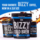 Bizzy Organic Cold Brew Coffee | Dark & Bold Blend | Coarse Ground Coffee | Dark Roast | Micro Sifted | Specialty Grade | 100% Arabica | 2 Lb