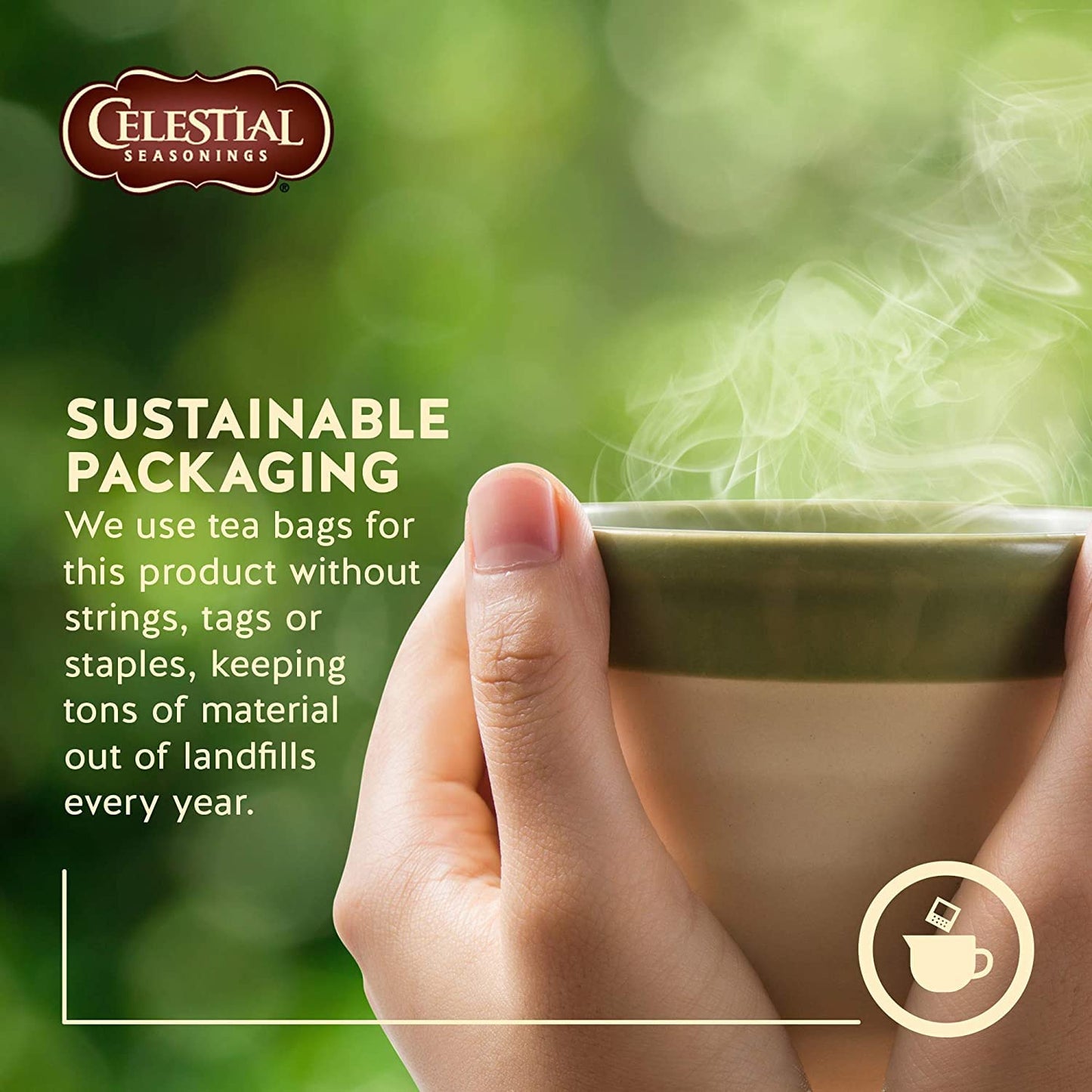 Celestial Seasonings, Tea Zngr Fruit Sampler, 18 Bg, (Pack Of 6)