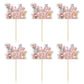 Gyufise 36Pcs Wild One Cupcake Toppers Safari Animal One Cupcake Picks 1St Birthday Baby Shower Cake Decorations Jungle Safari T