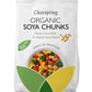 CLEARSPRING Organic Soya Chunks, 200 GR