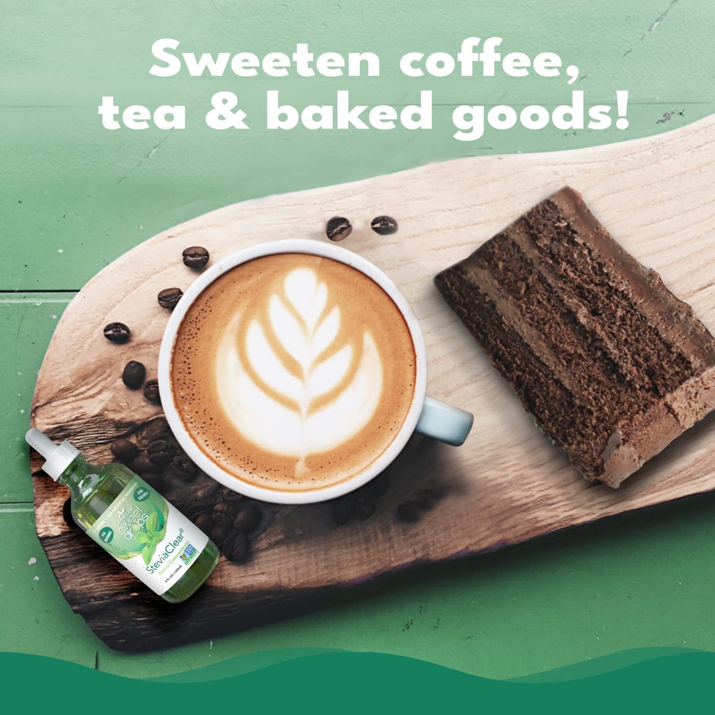 Sweetleaf Steviaclear Sweet Drops - Natural Stevia Liquid Sweetener, Pure Stevia Drops, No Bitter Aftertaste, Liquid Sugar Alter