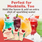 Craftmix Cranberry Vanilla Cocktail & Mocktail Drink Mixer, Skinny Mixes - Water Flavoring Packets - Made With Real Fruit - Vegan, Low-Carb, Low-Sugar, Non-Gmo, Dairy Free, Gluten Free, 12 Pack