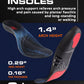 (220+Lbs) Plantar Fasciitis Strong Arch Support Insoles Inserts Men Women - Flat Feet - High Arch Insoles - Boot Work Shoe Insol