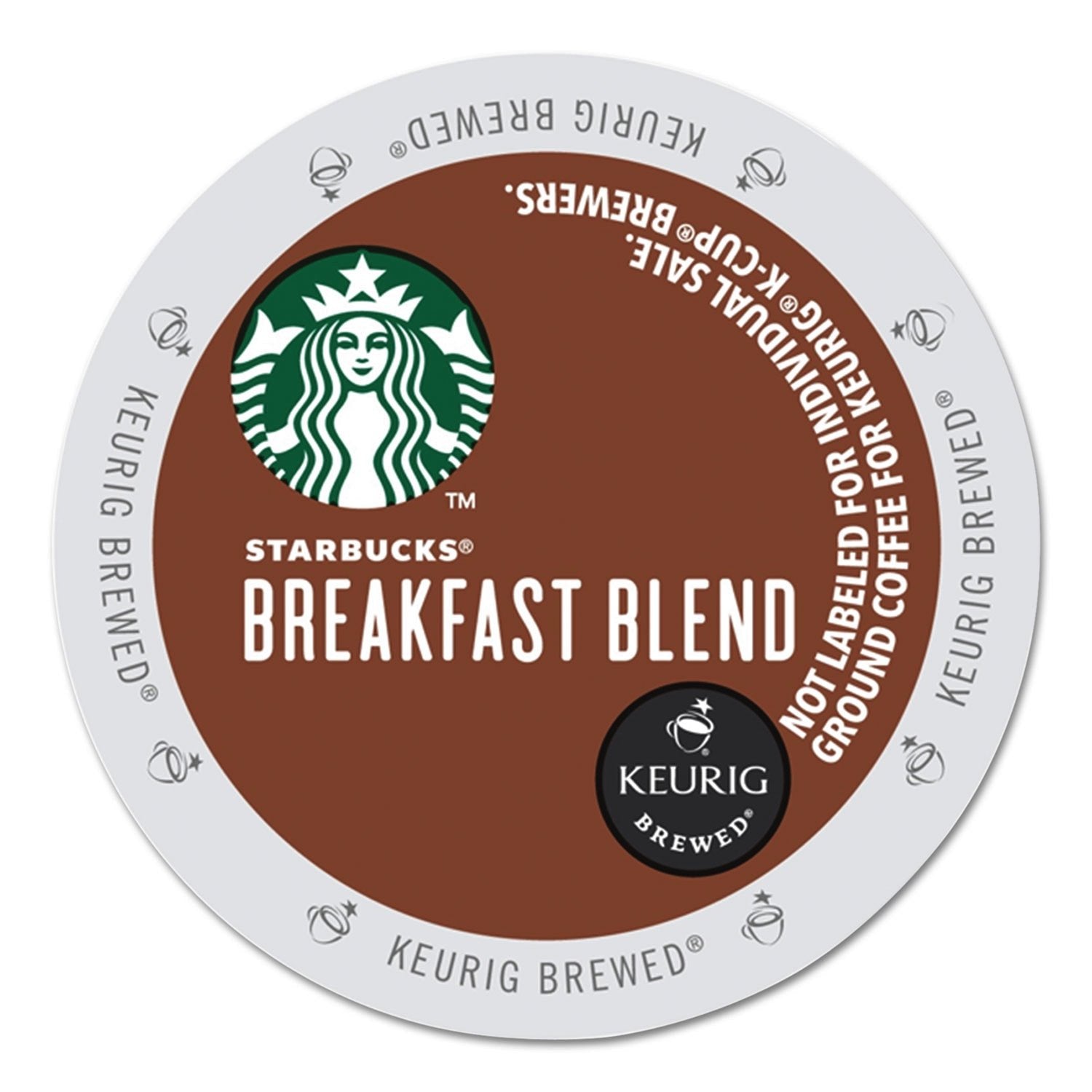 Starbucks Breakfast Blend K-Cup Pods for Keurig, 96 Count, 42.3 Fl Oz