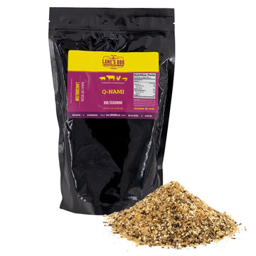 Lanes Q-nami Shichimi Togarashi Seasoning Rub, Gluten-Free, 32 Ounce, All-Natural for Steak, Chicken, Veggies & Tuna