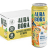 Aura Bora, Ginger Meyer Lemon Herbal Sparkling Water, 12 oz Can (Pack of 12), 0 Calories, 0 Sugar, 0 Sodium, Non-GMO